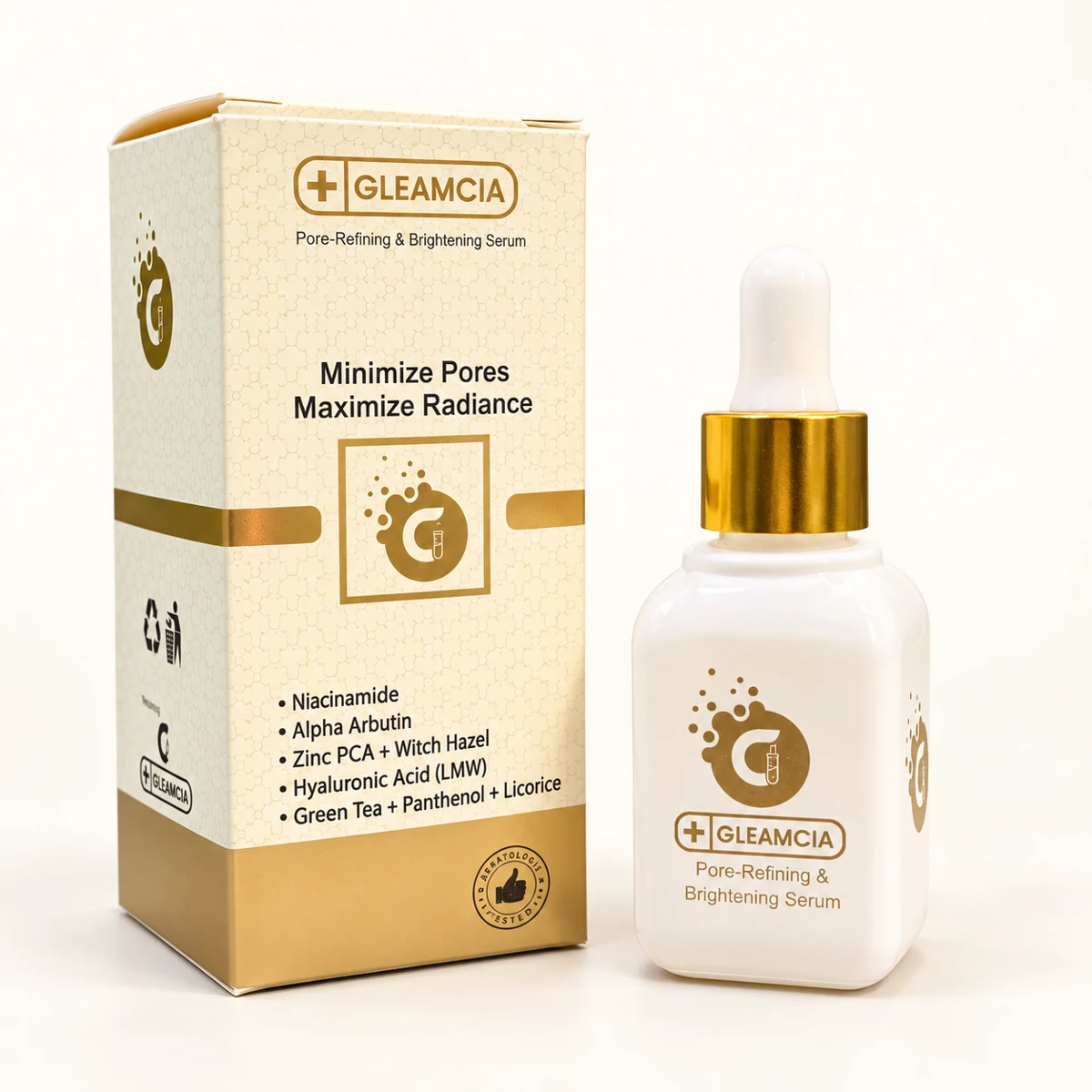 Gleamcia Pore-Refining & Brightening Serum 30ml
