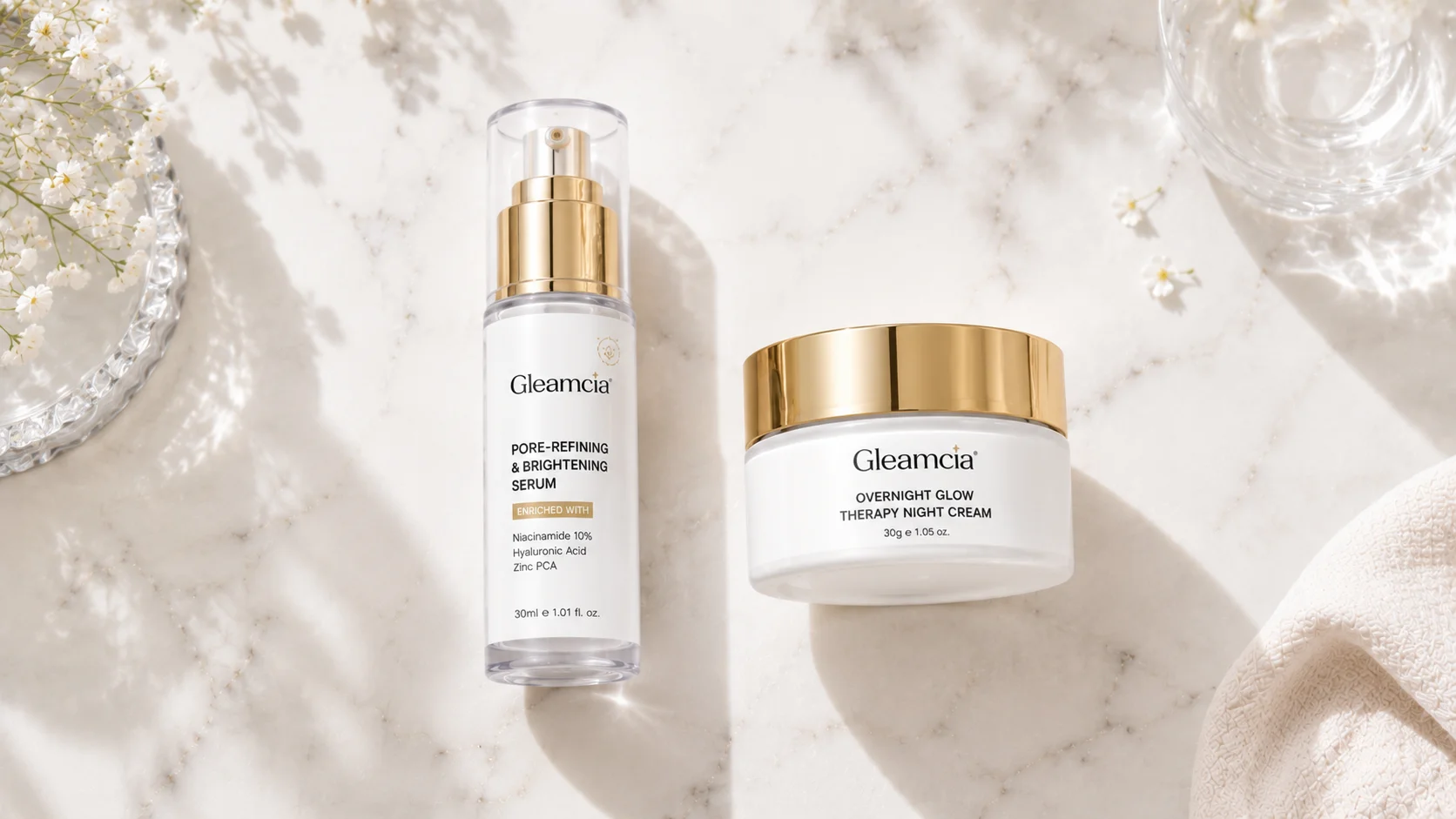 apply serum or cream first