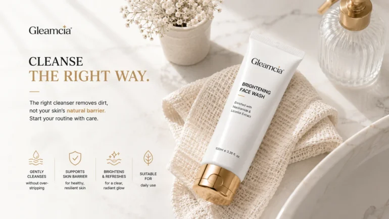 Using the right cleanser to avoid common skincare mistakes that strip the skin barrier