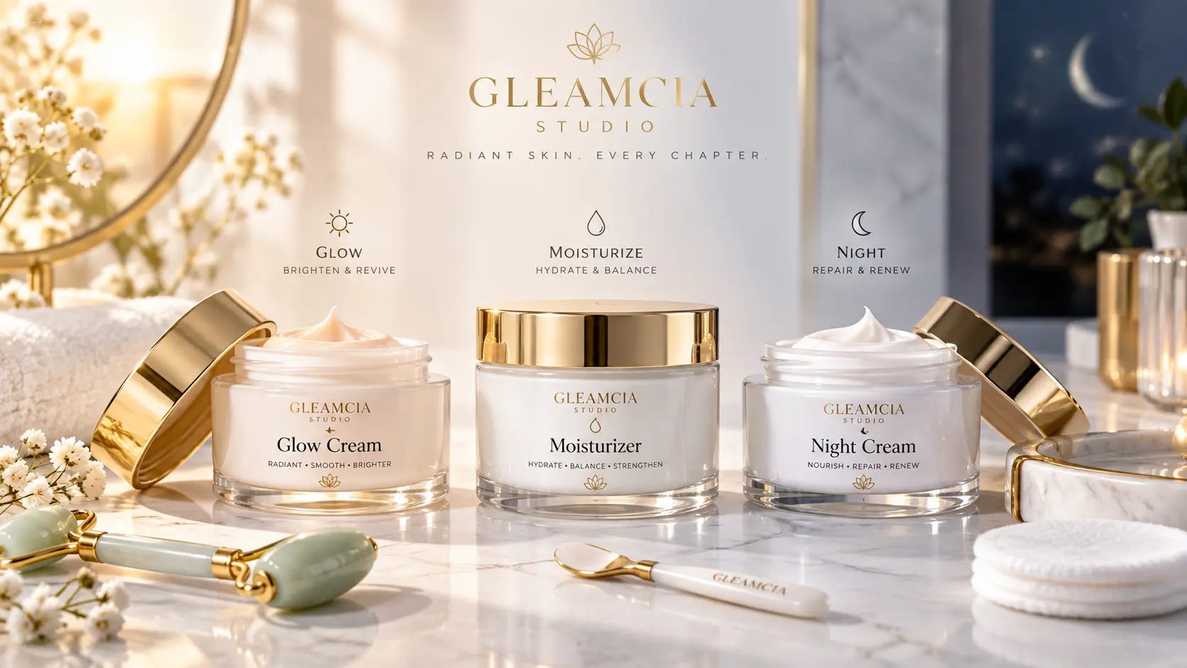 Glow cream vs moisturizer vs night cream — how to tell the difference and which one your skin needs