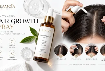 How to Apply Hair Growth Spray on the Scalp | Timing, Daily Use & Mistakes to Avoid