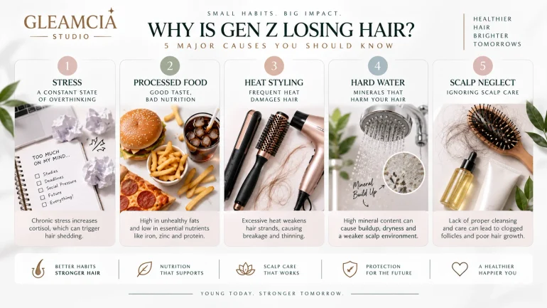 Why is Gen Z losing hair — five main causes of early hair thinning in young adults Pakistan